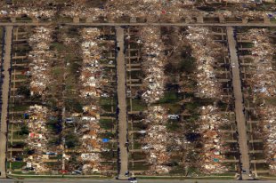 Massive Tornado Causes Large Swath Of Destruction In Suburban Moore, Oklahoma