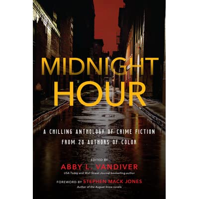 Book cover for Midnight Hour crime anthology
